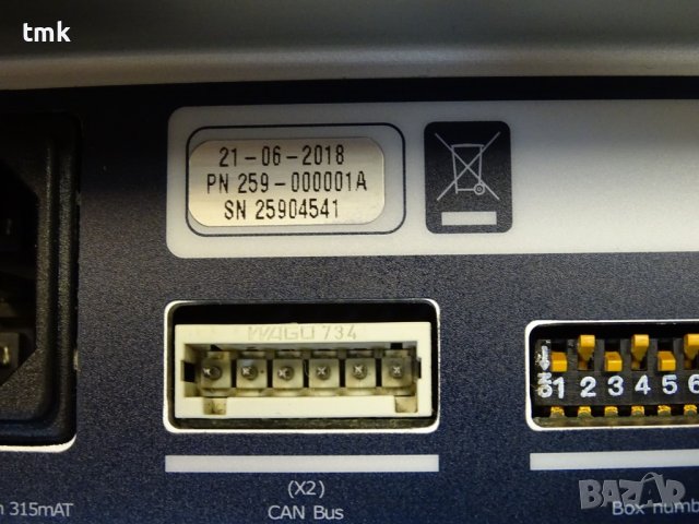 Вакуум контролер CVC-NANO AGRAMKOW-leybold, снимка 7 - Резервни части за машини - 39230254