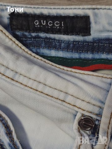 Дамски дънки GUCCI , снимка 5 - Дънки - 37564345