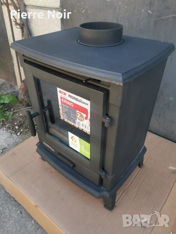 Нова чугунена печка 7kW , снимка 3 - Камини - 54195703