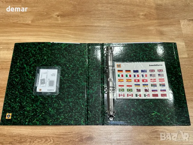 Leuchtturm 372280 албум с футболни карти Pro Franz - за до 315 карти, снимка 6 - Колекции - 48850480