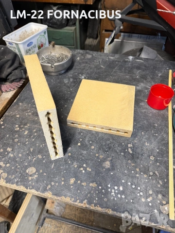 Носач,масивна плоча с отвори, кордиеритов носач