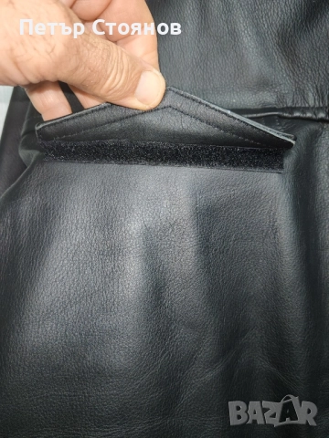 Немско полицейско кожено яке STADLER за моторист р-р 64, снимка 9 - Якета - 52444970