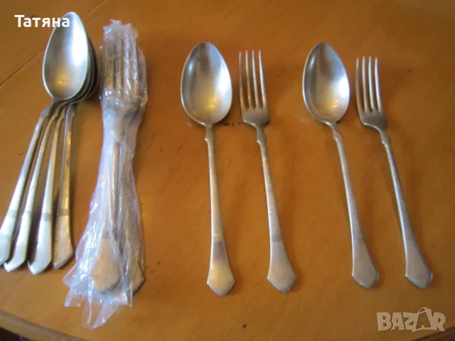старинни сребърни прибори   , снимка 6 - Антикварни и старинни предмети - 45039630