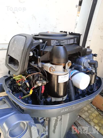 Продавам извънб. д-л Yamaha-Four Stroke 9,9HP, 4т,ел.стартер,щамбайн и жила,внос от Италия, снимка 8 - Воден транспорт - 48138781