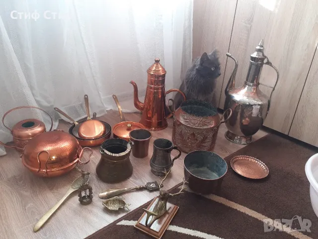 Медни съдове , снимка 2 - Антикварни и старинни предмети - 48089035