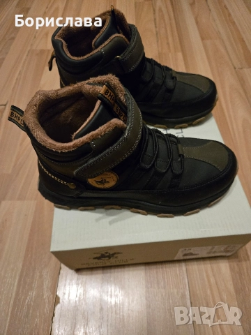 Зимни обувки за момче 35 номер, снимка 2 - Детски боти и ботуши - 52713455
