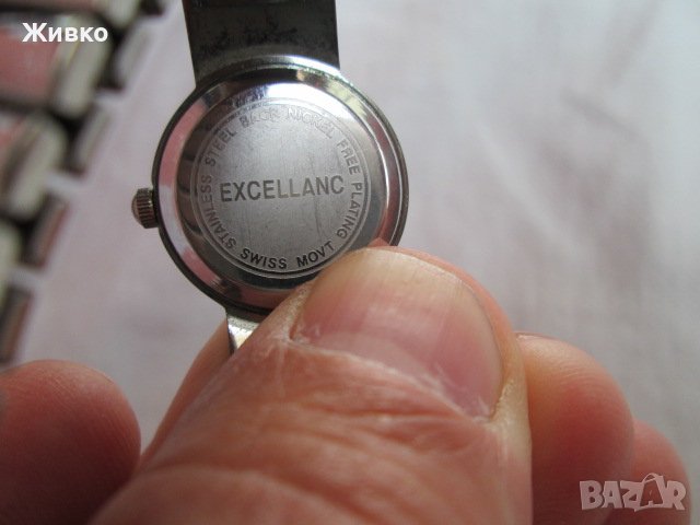 EXCELLANC дамски часовник със швейцарски кварцов механизъм., снимка 4 - Дамски - 37203674
