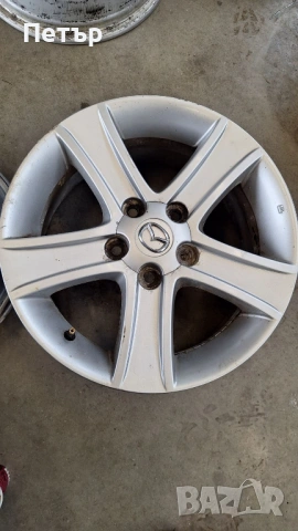 ОРИГИНАЛНИ АЛУМИНИЕВИ ДЖАНТИ ЗА МАЗДА  -5х114,3х67-16цола, снимка 5 - Гуми и джанти - 53947852