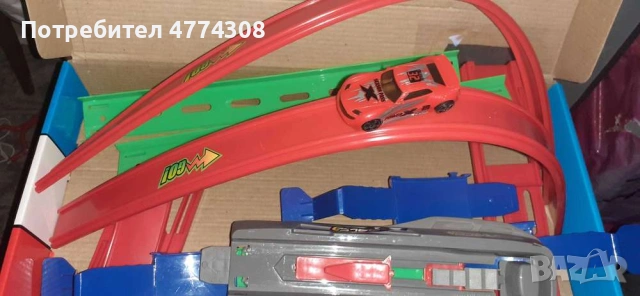 Комплект автописта с автомобил, снимка 6 - Коли, камиони, мотори, писти - 54010057