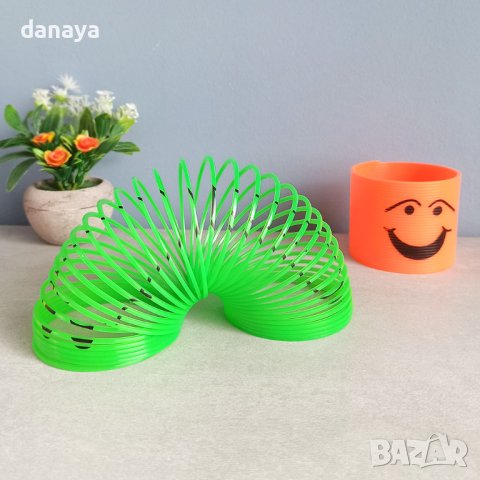 3627 Детска пружина за игра Усмивки вълшебна спирала магическа пружина