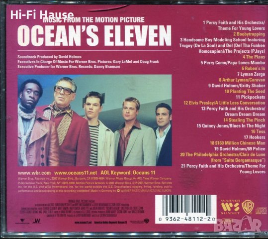 Oceans Eleven, снимка 2 - CD дискове - 37470624