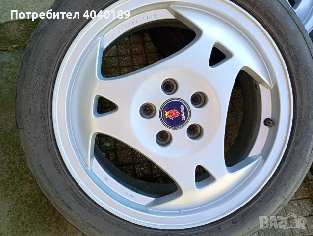 Гуми с джанти Saab, снимка 11 - Гуми и джанти - 54231354