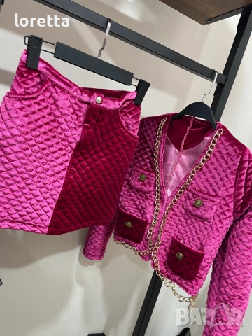 Пола и сако стил Chanel , снимка 6 - Поли - 54167265