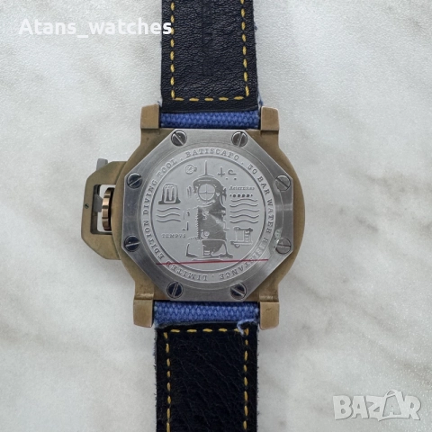 BATISCAFO Zero 45mm Bronze, снимка 7 - Мъжки - 55811388