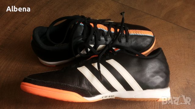 Adidas 11 NOVA Leather Football Shoes Размер EUR 39 1/3 / UK 6 за футбол в зала 157-13-S, снимка 8 - Детски маратонки - 42541245