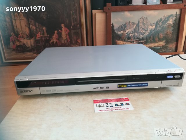 sony rdr-hx720 hdd/dvd recorder 2502211335, снимка 3 - Плейъри, домашно кино, прожектори - 31950785