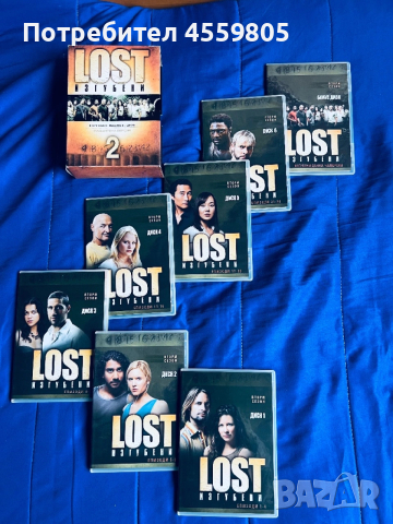 DVD set Lost 6+1 диска, снимка 2 - DVD филми - 53208109