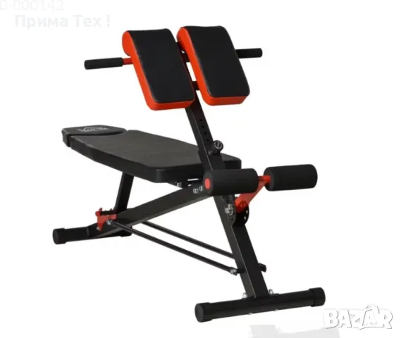 Многофункционална лежанка за дъмбели Homcom, снимка 1