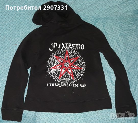 суичър с качулка (hoodie) на група In Extremo, снимка 3 - Суичъри - 42239112
