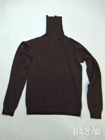 Zara поло кафяво