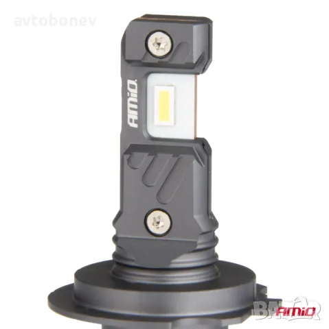 LED крушки AMIO Hybrid H7-12V-6000K к-т/2 бр./, снимка 3 - Аксесоари и консумативи - 49493270
