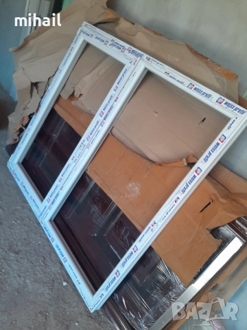 пвс прозорци без стъклопакети 5 броя, снимка 5 - Дограми - 51519381