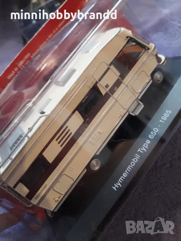 Mercedes Benz Camper Hymermobil Type 650 1985 1.43 Scale Hachette .Top top top  Model.!