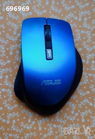 Безжична мишка ASUS WT425, 1600 dpi, USB, Blue/Black, снимка 3 - Клавиатури и мишки - 49341929