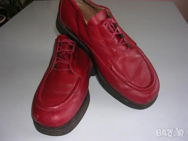 Кожени дамски обувки 38 номер, снимка 5 - Дамски ежедневни обувки - 47919222