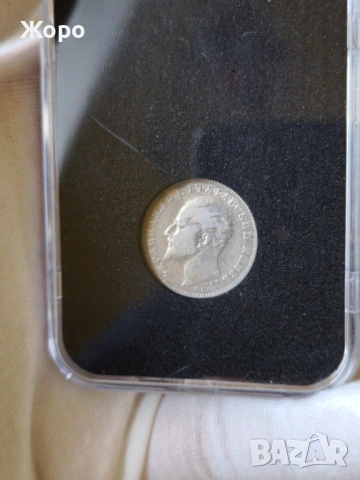 1 лев 1894 година България , снимка 2 - Нумизматика и бонистика - 54086699