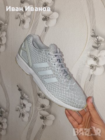 маратонки Adidas ZX Flux TechFit – Gray Scale  номер 43, снимка 12 - Маратонки - 32877410