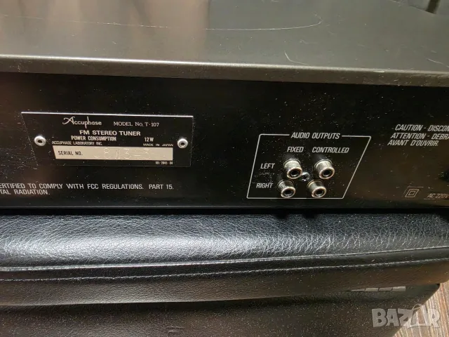 Тунер Accuphase T107 , снимка 8 - Аудиосистеми - 55938264