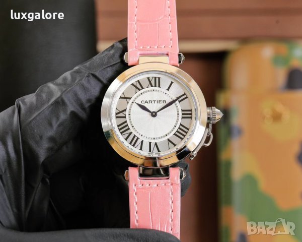 Дамски часовник Pink Ballon Bleu De Cartier с автоматичен механизъм
