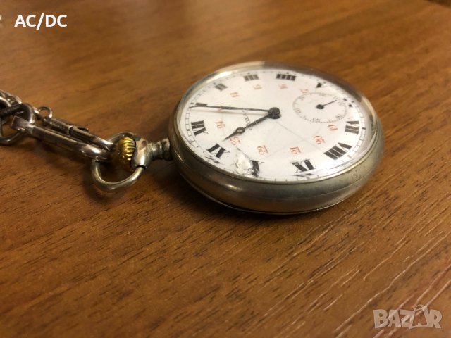 Механичен джобен часовник DOXA Milan 1906-Liege 1905, снимка 3 - Джобни - 39035849