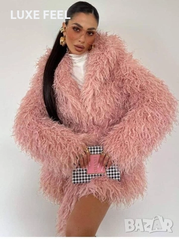 Дамско Палто - Качулка и Колан ⚜️