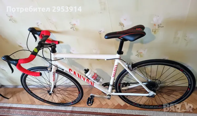 CANYON - шосеен велосипед, снимка 3 - Велосипеди - 49678681