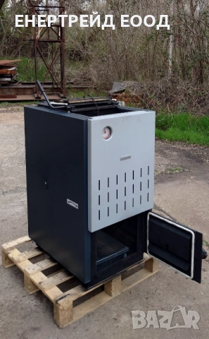 Котел на твърдо гориво Бош / Bosch Solid 2000, 32 kW , снимка 4 - Отоплителни печки - 54239910