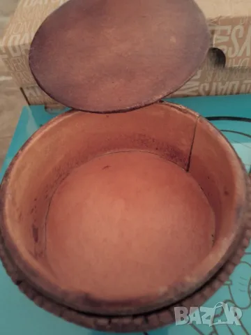 2 бр.луксозни,ръчно изработени кутии от ест.щавена кожа за 30лв., снимка 6 - Други ценни предмети - 47961104