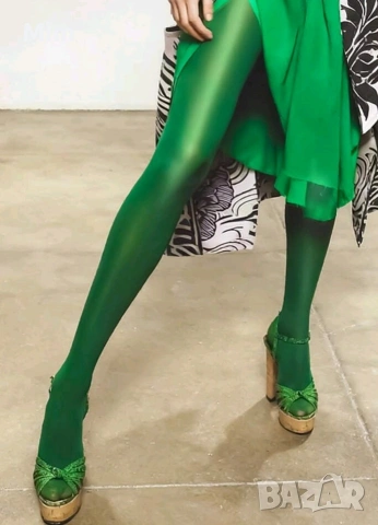 3XL/5XL Чорапогащник ликра в зелено, розово ,червено и телесен цвят за едра дама , снимка 2 - Бельо - 54223879