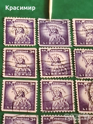 Винтидж ПОЩЕНСКИ марки САЩ 
