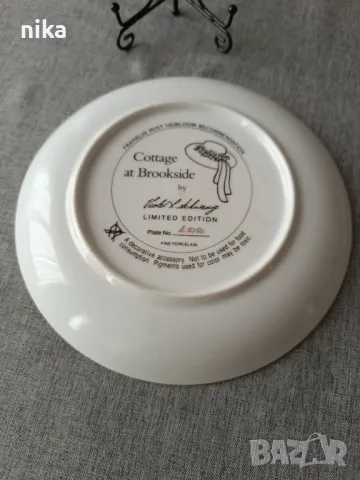 Лимитирана серия декоративни порцеланови чинии, снимка 3 - Колекции - 47841330