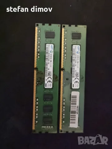 16GB DDR3 Samsung 1600MHz (2x8GB) PC3-12800U RAM памет