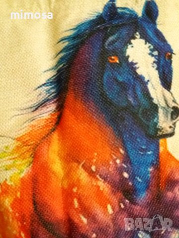 Торба с принт кон за многократна употреба, снимка 3 - Чанти - 35816570
