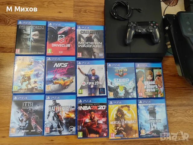 Гейминг симулатор със волан +PS4, снимка 12 - PlayStation конзоли - 55891273