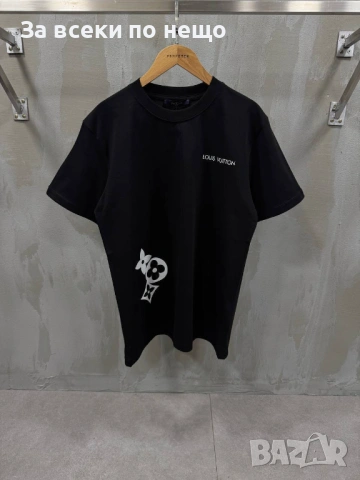 Louis Vuitton Мъжка Тениска👕Мъжка Блуза С Къс Ръкав Код Mens P.177
