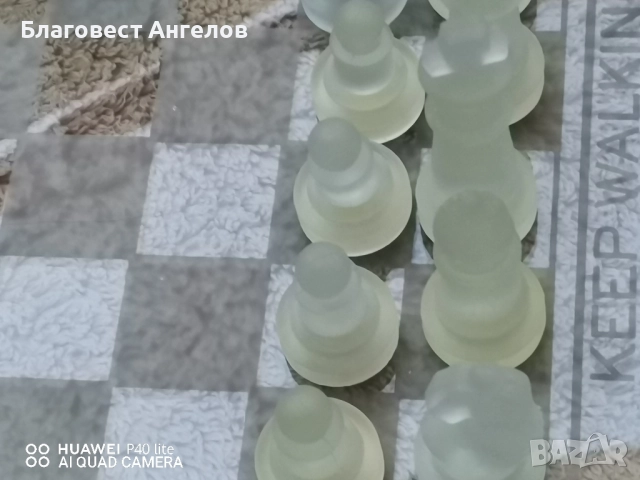 Стъклен шах, лимитирана серия , снимка 2 - Антикварни и старинни предмети - 51703882