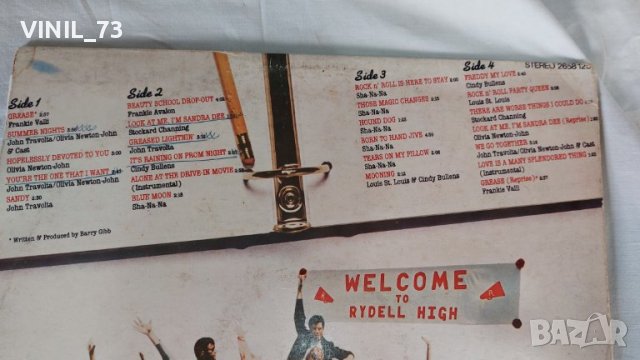 GREASE-JOHN TRAVOLTA & OLIVIA NEWTON-JOHN, снимка 4 - Грамофонни плочи - 39399899