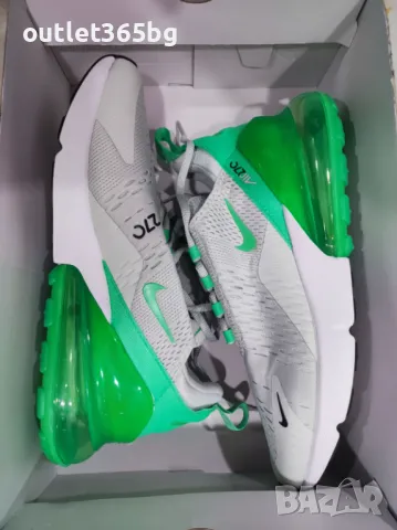 Nike - Air Max 270 номер 47.5 мъжки сиви Оригинал Код 3022, снимка 2 - Маратонки - 47814628