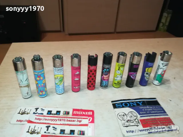 CLIPPER-КОЛЕКЦИЯ 10БР ЗАПАЛКИ-ЛОТ 2 2112241624, снимка 3 - Колекции - 48426245