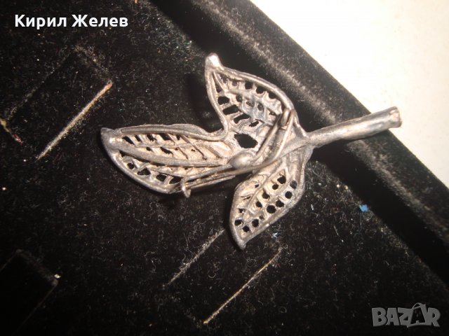 АРТ БРОШКА ПОСРЕБРЕНА с КРИСТАЛ 17561, снимка 5 - Други - 31291519
